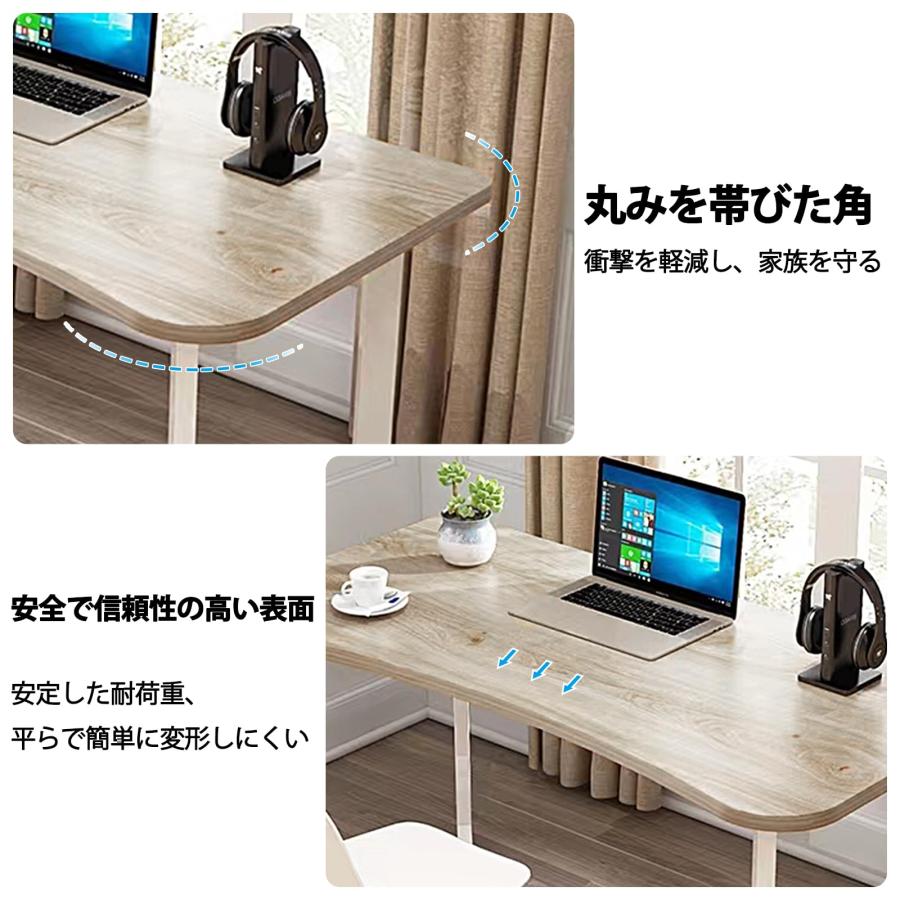 JMDZ デスク パソコンデスク 木製 PC作業台 組み立て簡単 化粧台 勉強机 調理机 学習机 会議テーブル オフィスデスク在宅勤務 ゲー JMDZ デスク パソコンデスク 木製 PC作業台 組み立て簡単 化粧台 勉強机 調理机 学習机 会議テーブル オフィスデスク在宅勤務 ゲー