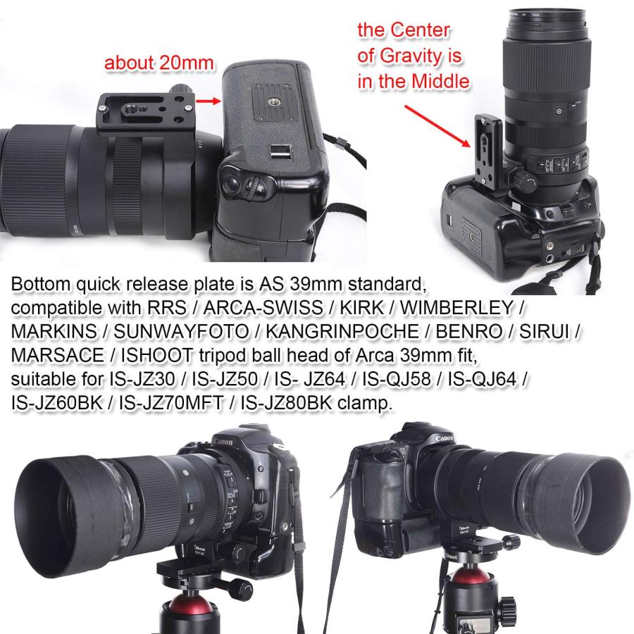 iShootリング式三脚座、レンズサポート襟、三脚マウントリング iShootリング式三脚座、レンズサポート襟、三脚マウントリング