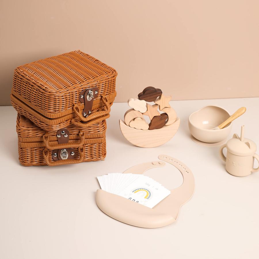 Promise Babe 出産祝い 男の子 女の子 豪華7点セット 離乳食 食器 吸盤