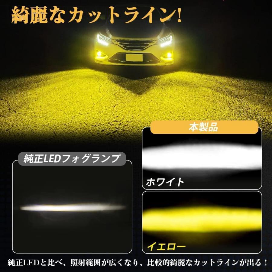 Perrace トヨタ 純正ledフォグランプ 交換用バルブ 200系