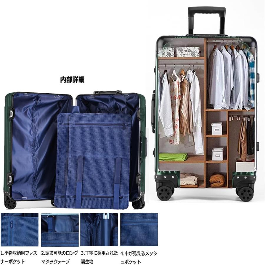 新品未使用！クロース　オール・アルミ合金 スーツケース 楽天市場】アルミスーツケース 機内持込み TSAロック ダブル