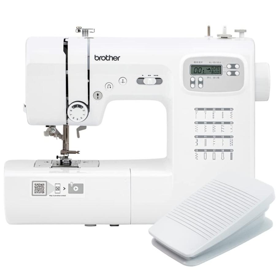 ★brotherコンピューターミシンフットコントローラー付★Ａ４１００−ＭＭ ☆brotherコンピューターミシン＆フットコントローラー付