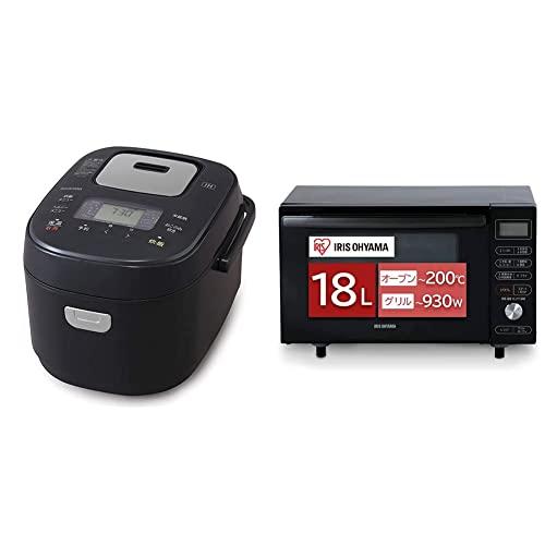 安い通販サイト アイリスオーヤマ 炊飯器 3合 IH式 ブラック RC-IK30-B
