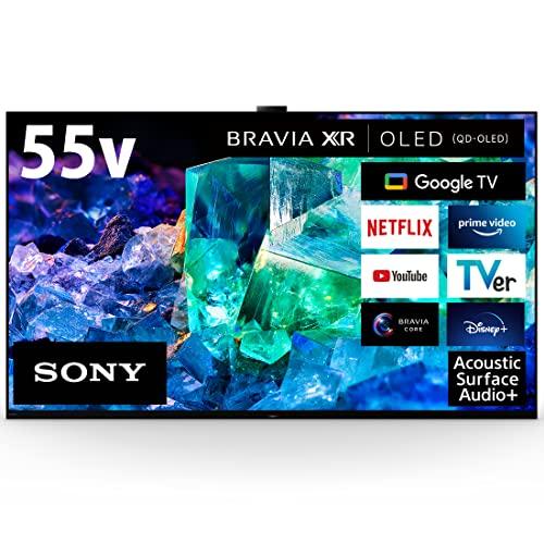 ソニー 55V型 4K 有機EL テレビ ブラビアXRJ-55A95K QD-OLEDパネル