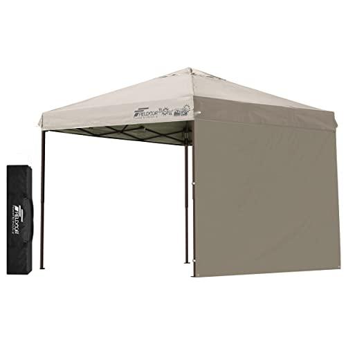 お買い物 FIELDOOR 組立て簡単!! 2.5×2.5m ワンタッチタープテント