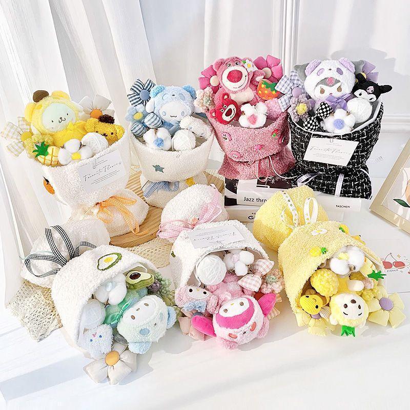 シナモロール 誕生日 プレゼント セット 花束 ぬいぐるみ クロミ