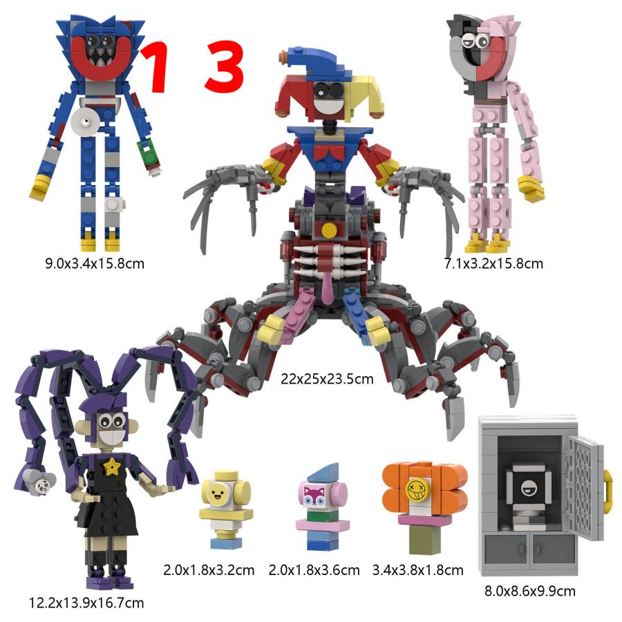 ポピープレイタイム チャプター 5 フィギュア 8 個セット 積み木