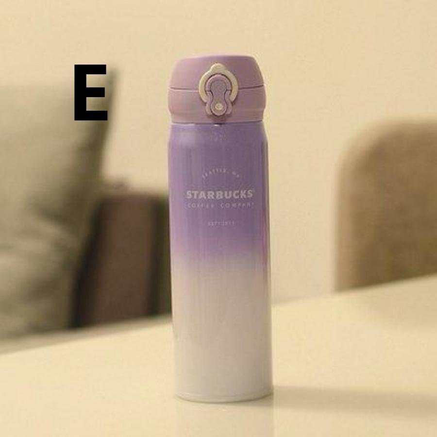 スターバ 水筒 ボトル 桜 500ml 保冷保温 魔法瓶 大容量 持ち運び