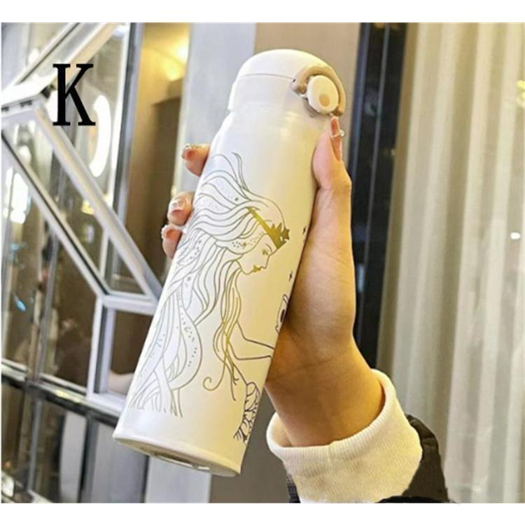 スターバ 水筒 ボトル 桜 500ml 保冷保温 魔法瓶 大容量 持ち運び