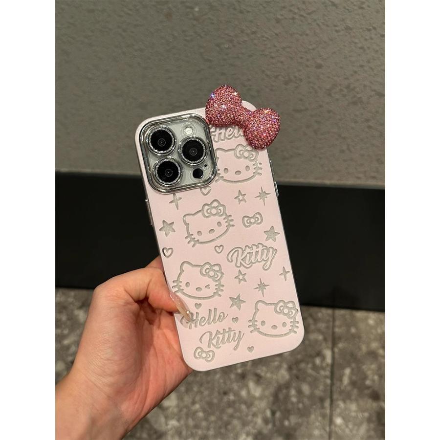 キティちゃん スマホケース キティスマホケースiphone16iphone15ケース