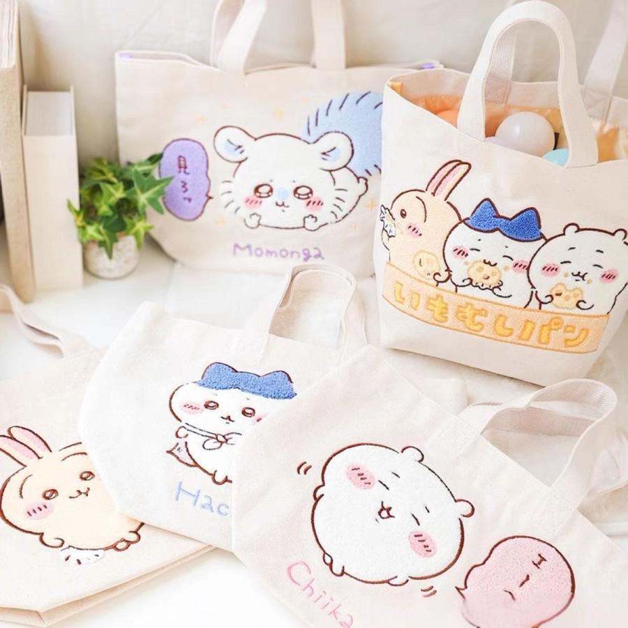 ちいかわ　モモンガ　着る毛布　トートバッグ　限定完売品新品未使用 ちいかわ グッズ バッグ トートバッグ 帆布 買い物袋 うさぎ モモンガ