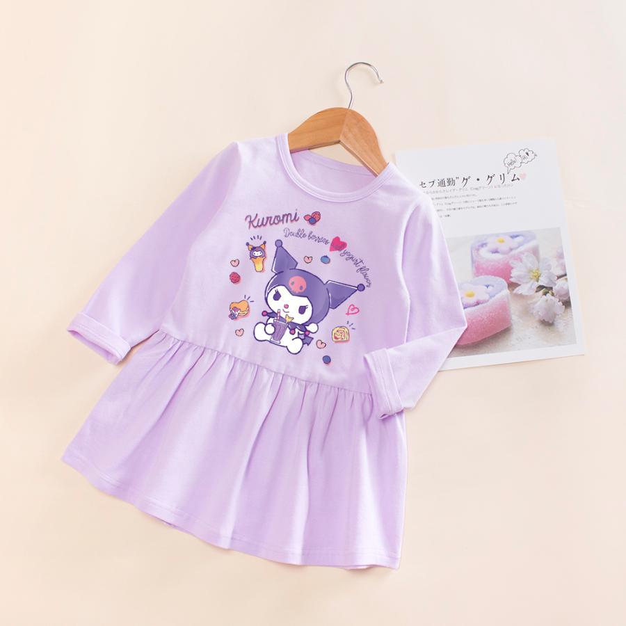 メロディ クロミ ちゃん ワンピース キッズ服 ベビー服 子供ワンピース