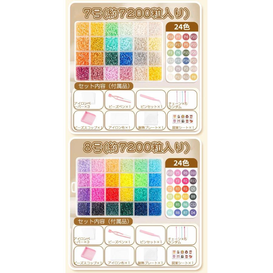 アイロンビーズ セット 2.6mm用 アイロンアートビーズ ナノビーズ