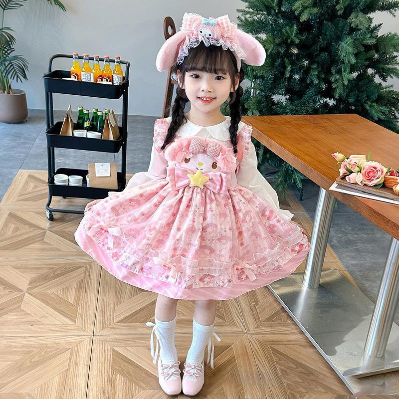 マイメロティ 子供 ワンピース 長袖 コスプレ衣装 変装 かわいい