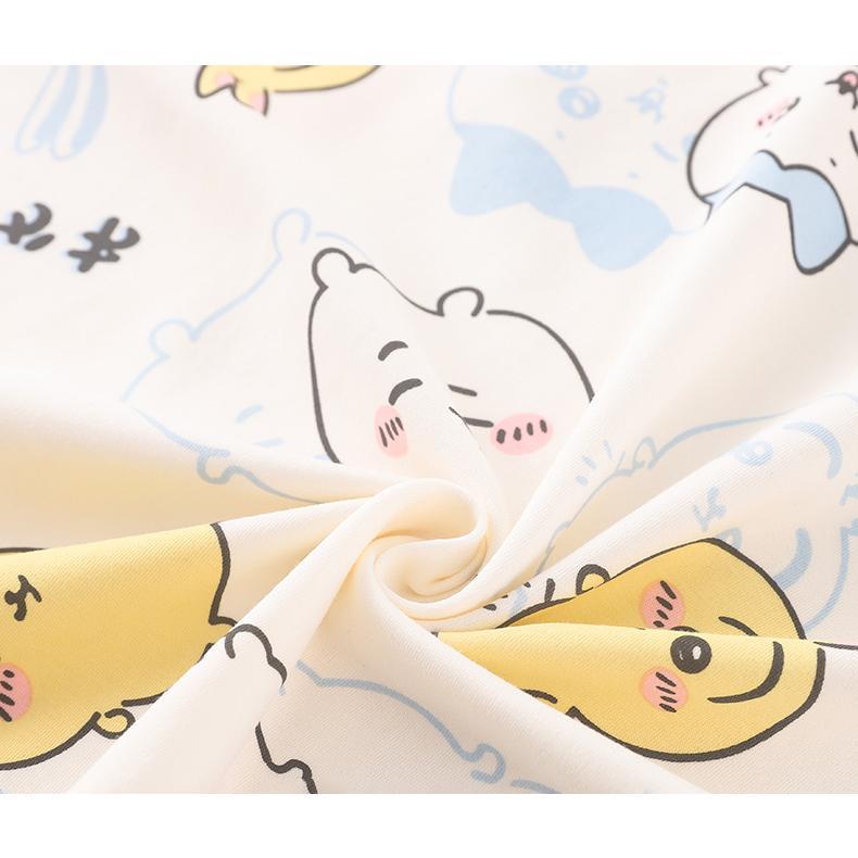 ちいかわ パジャマ ルームウェア レディース ハチワレ ウサギ プリント