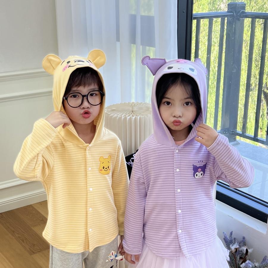 マイメロディ クロミ キッズ服 子供 コート ジャケット 女の子 花柄