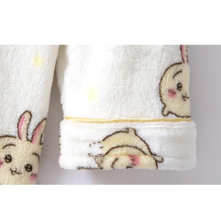 月末最終セール！ちいかわパジャマルームウェアうさぎ2着ちいかわ1着 ちいかわ ハチワレ ウサギ ちいかわ パジャマ 胸当て付き 上下セット