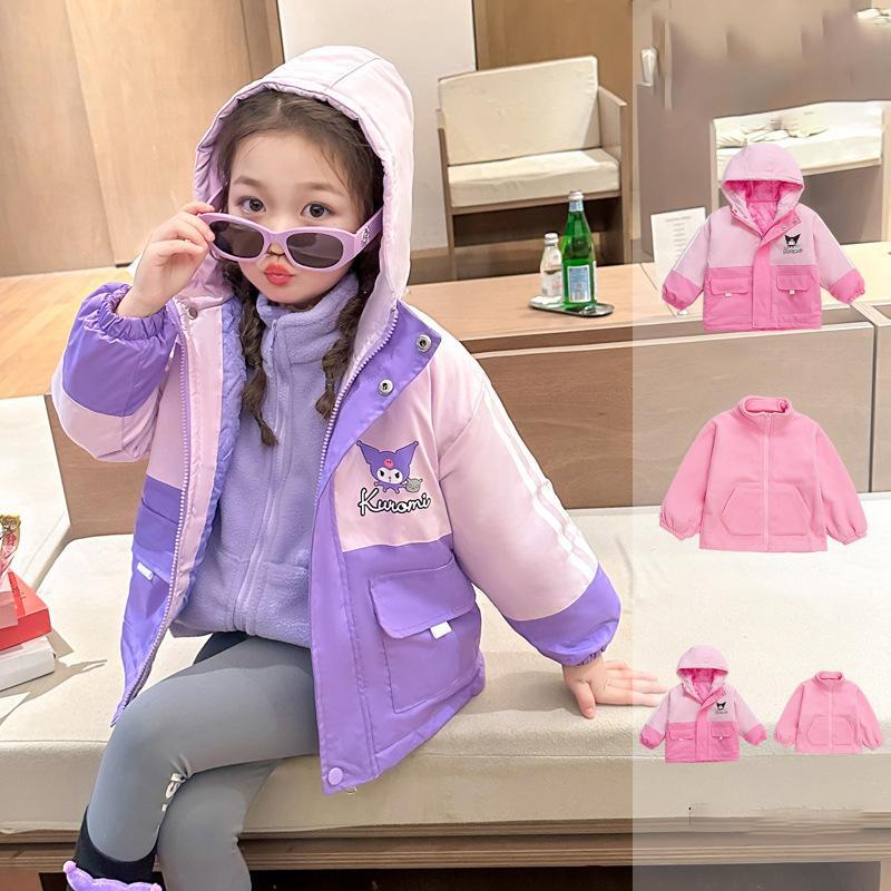 クロミちゃん マイメロ 秋冬服 子供服 ジャケット コート 子供 女の子