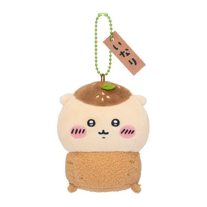 ちいかわ 寿司 マスコット デザイン ぬいぐるみキーホルダー ハチワレ