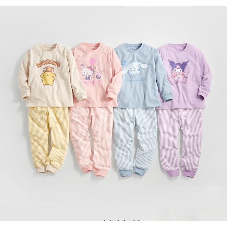 綿100％ クロミ ちゃん 長袖パジャマ 女の子 子供パジャマ ベビー 