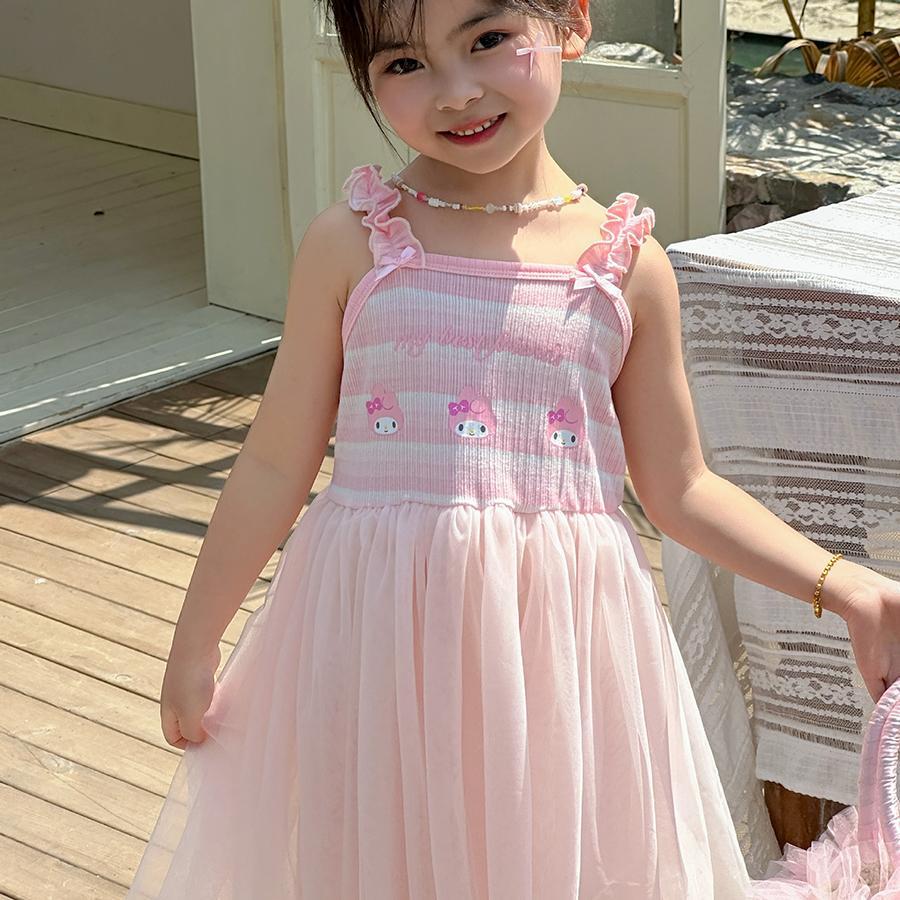 クロミちゃん シナモロール ワンピース マイクロ キッズ 子供 女の子