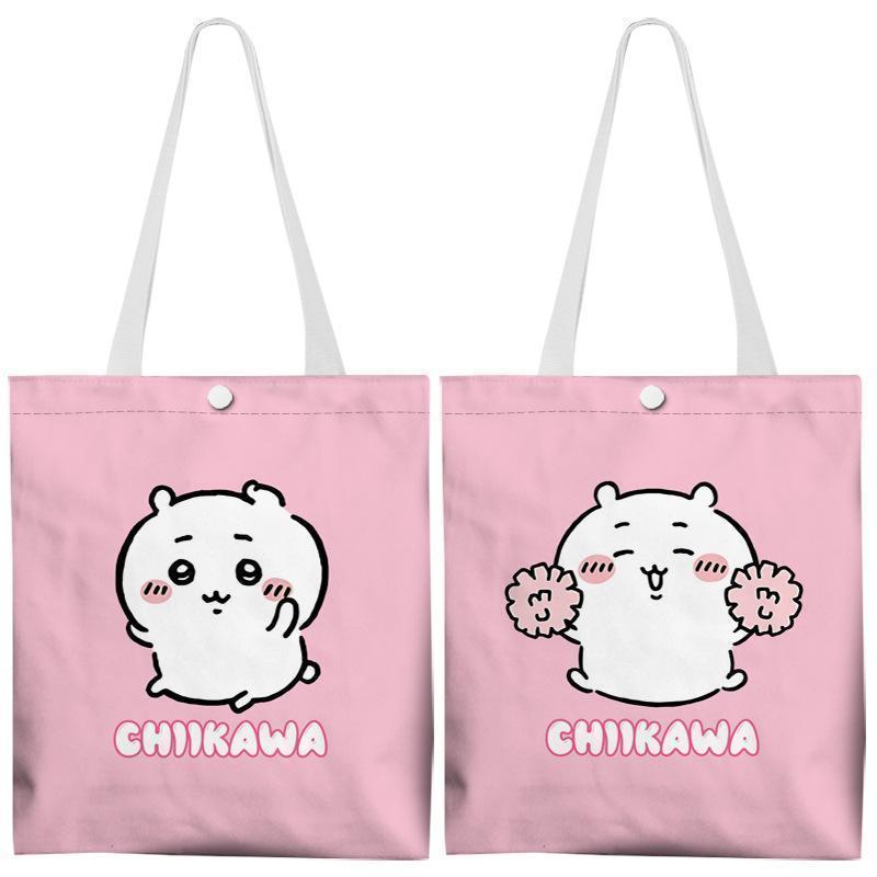 ちいかわ バッグ グッズ トートバッグ ハチワレ うさぎ 両面プリント