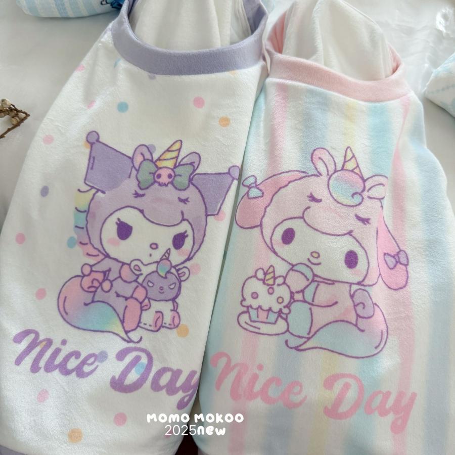 ボア地】ふわふわ暖かい クロミちゃん エルサ プリン マイメロ 子供