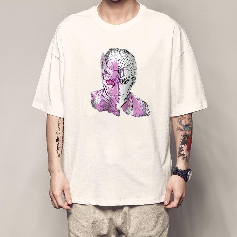 ジョジョ tシャツ 半袖 キラークイーン 岸辺露伴 吉良吉影 東方仗助