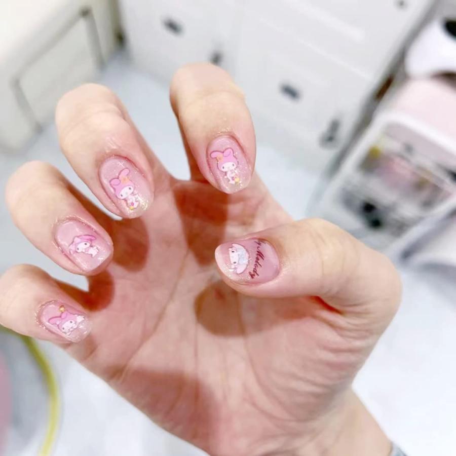 ネイルステッカー ネイルシール 5枚セット かわいい キャラクター