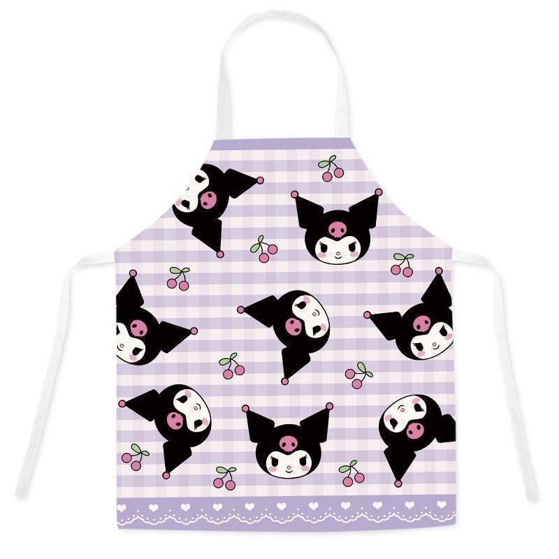 クロミ　エプロン　花柄　フラワー　モノトーン　白黒　大人かわいい　モノクロ クロミ エプロン 料理用 カワイイ オシャレ 耐熱 断熱 メンズ
