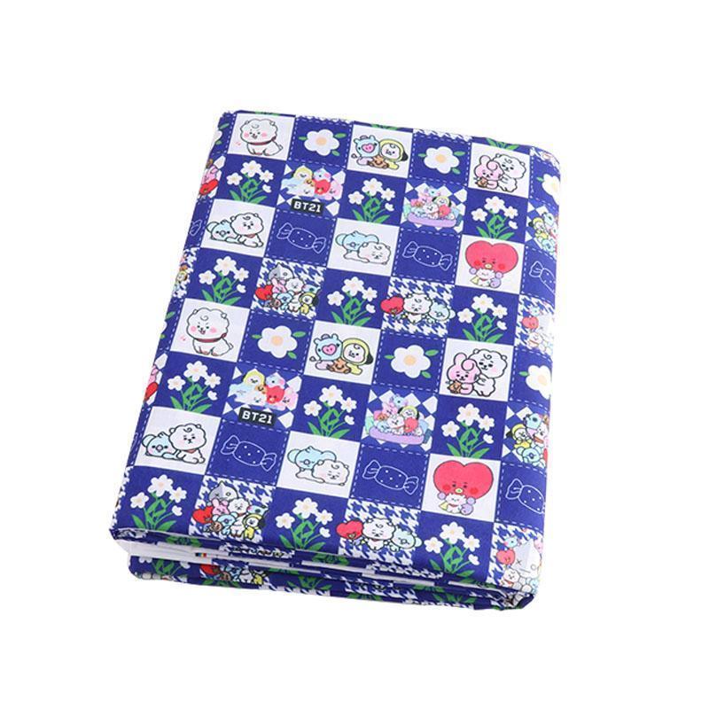 生地 布 bt21風 パッチワーク布 カットクロス ハギレ キャラクター