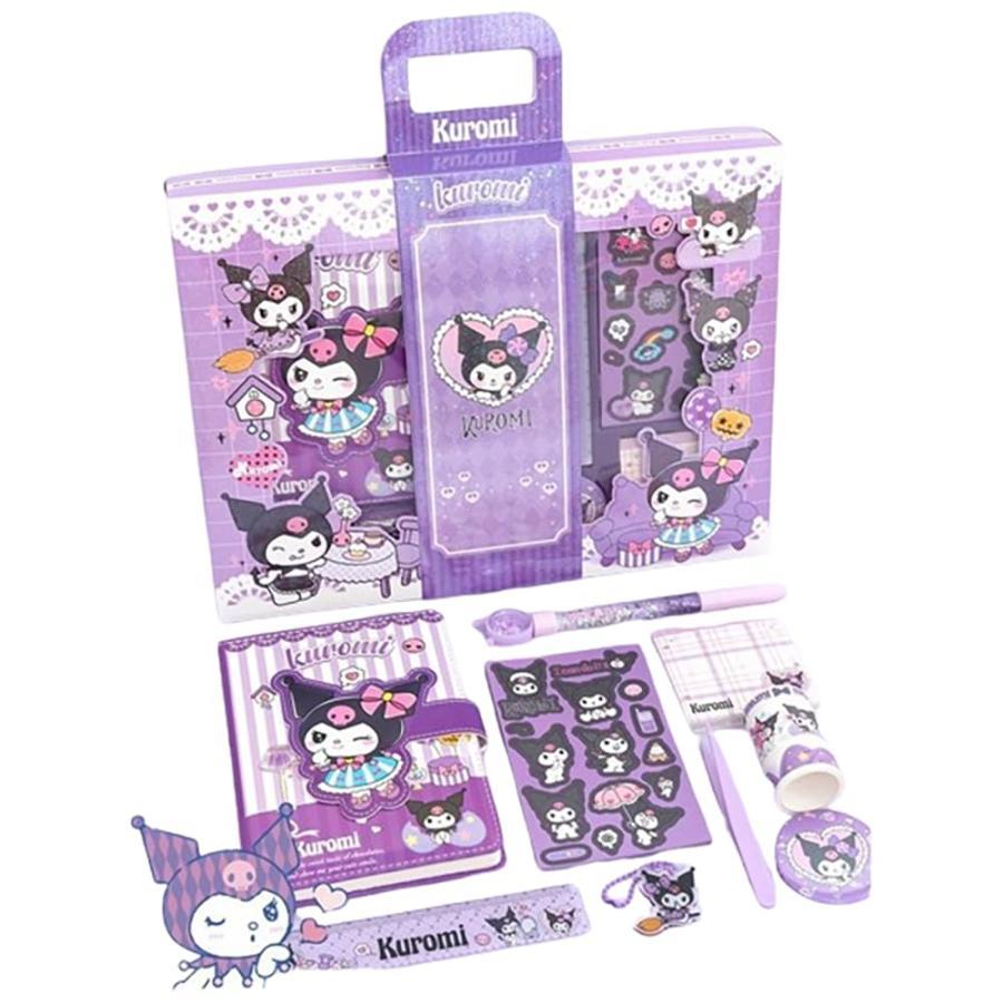 マイメロディ クロミ グッズ 文房具 手帳セット ノート シール