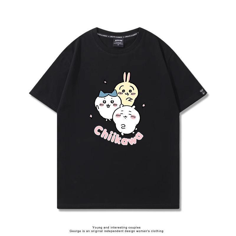 ちいかわ ハチワレ うさぎ tシャツ 半袖 萌えグッズ 薄手 春夏秋用 綿