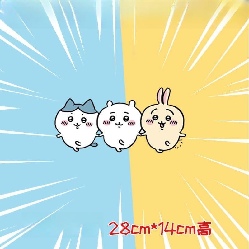 ちいかわ 車ステッカー ハチワレうさぎ くりまんじゅう PVCを使用 防水