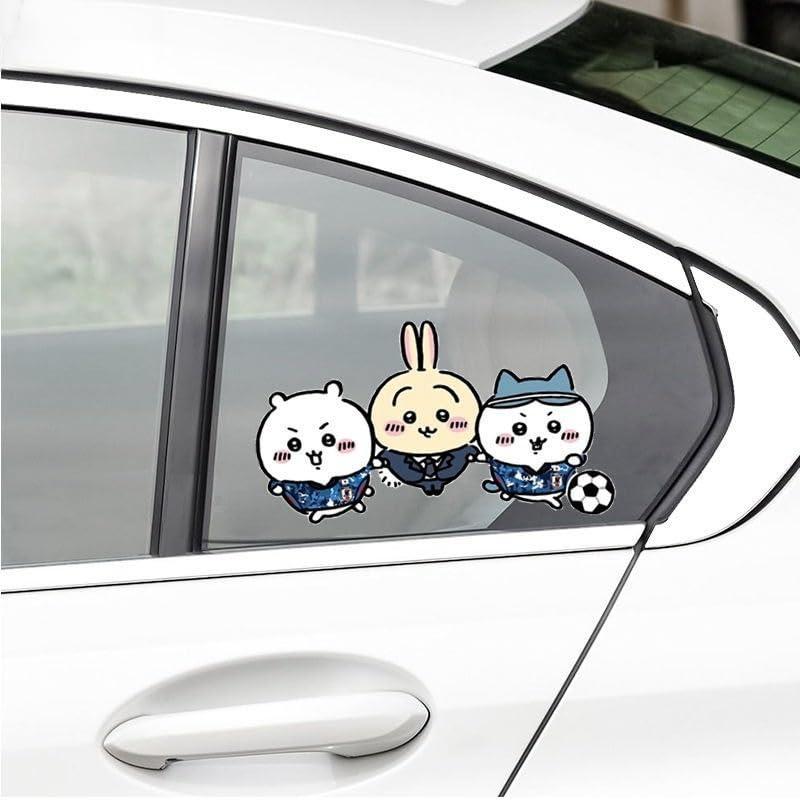 ちいかわ 車ステッカー ハチワレうさぎ くりまんじゅう PVCを使用 防水