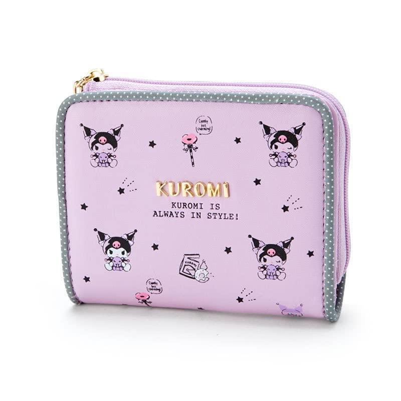 ⭐ラウンジフライ クロミ KUROMI サンリオ⭐ 二つ折財布 新品 日本未発売 Amazon | Loungefly Sanrio My Melody and Kuromi Wallet | 財布