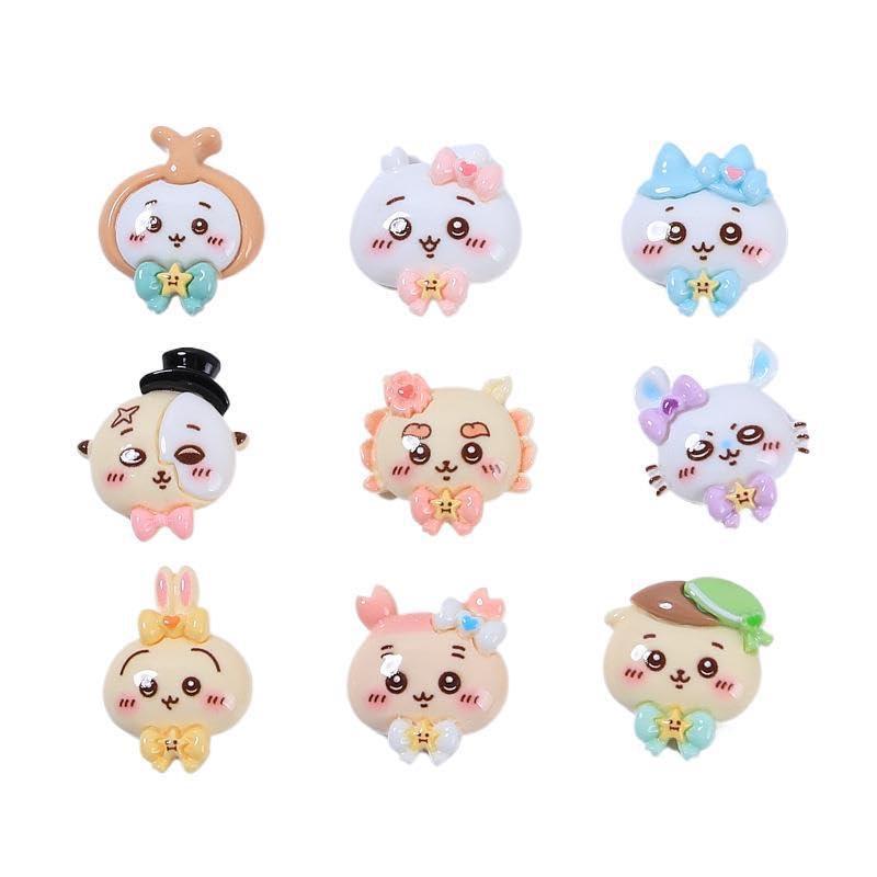ちいかわ 可愛いデコ素材 モモンガ 古本屋 キャラクター 樹脂 レジン
