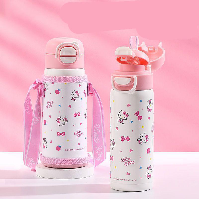 520mlシナモロール/クロミ/キティ 水筒 子供用 ステンレス保温水筒