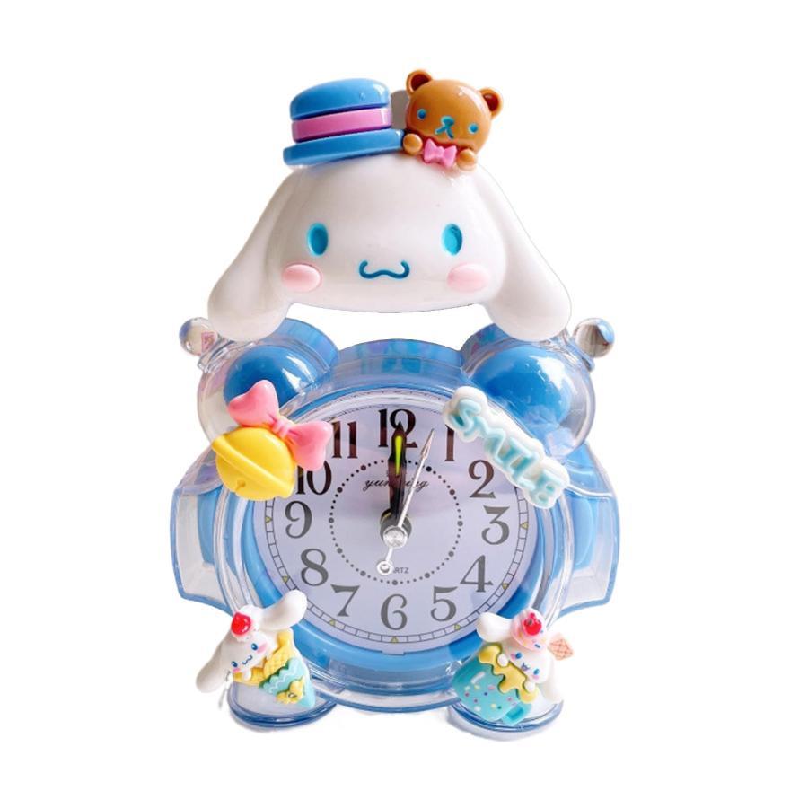 目覚まし時計 大音量 アナログ めざまし時計 クロミ シナモン 静音