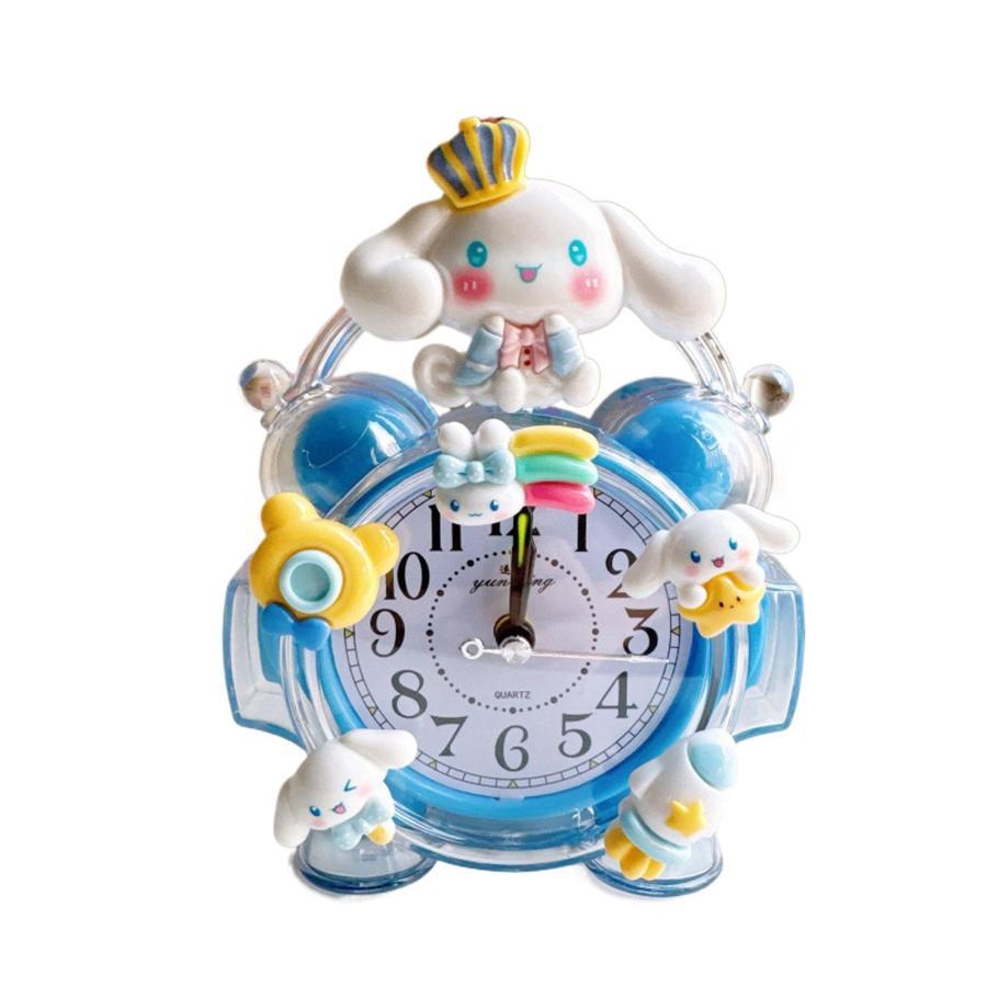 目覚まし時計 大音量 アナログ めざまし時計 クロミ シナモン 静音