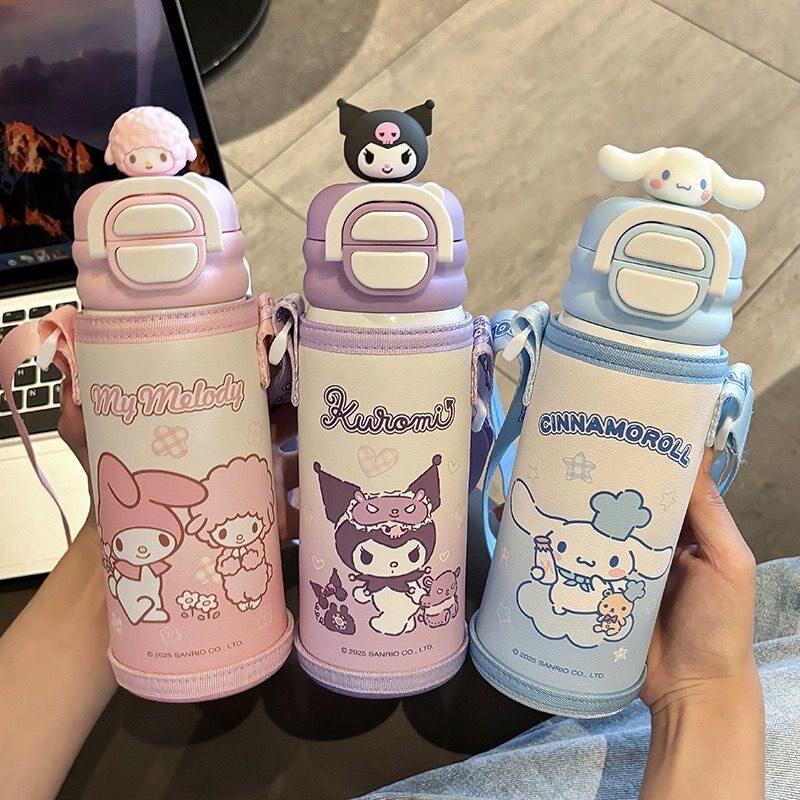 子供用 水筒 ステンレス クロミ風 シナモン マイメロ 2way 直飲み