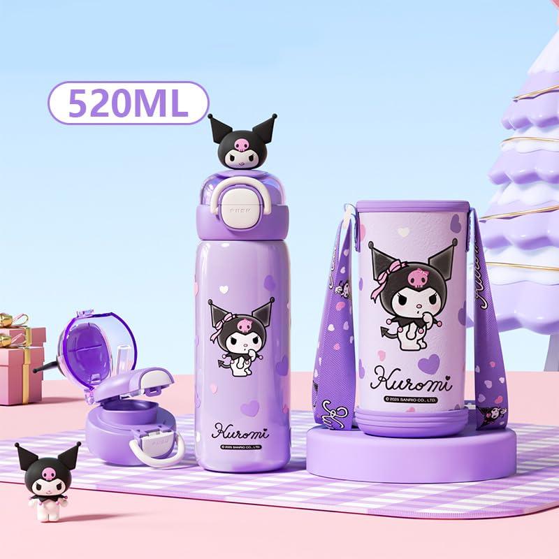 子供用 水筒 ステンレス クロミ風 シナモン マイメロ 2way 直飲み