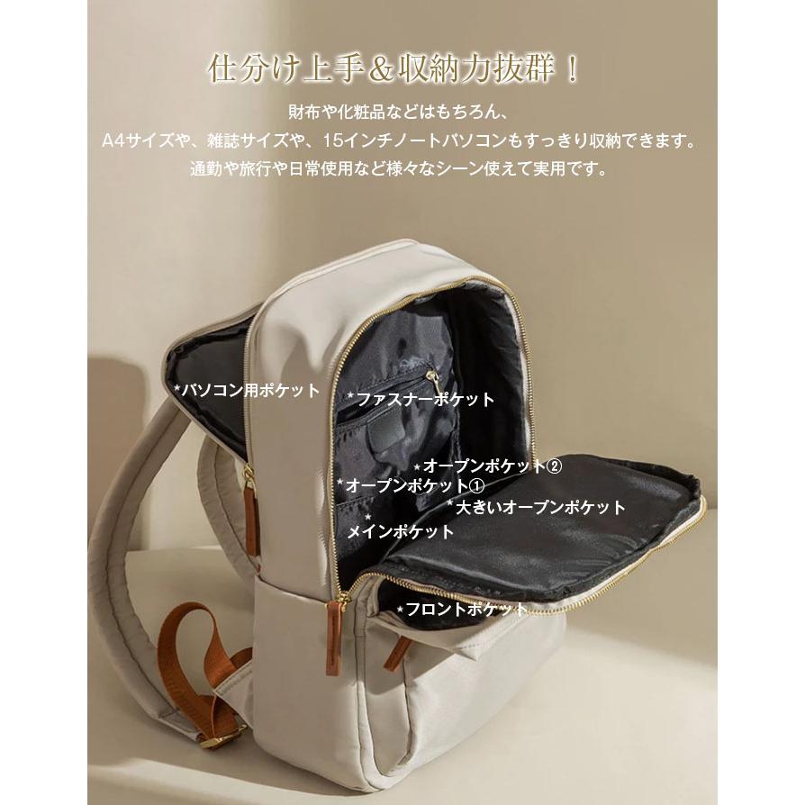 ビジネスリュック レディース 通勤 pc リュック 軽量 a4 女性 pc