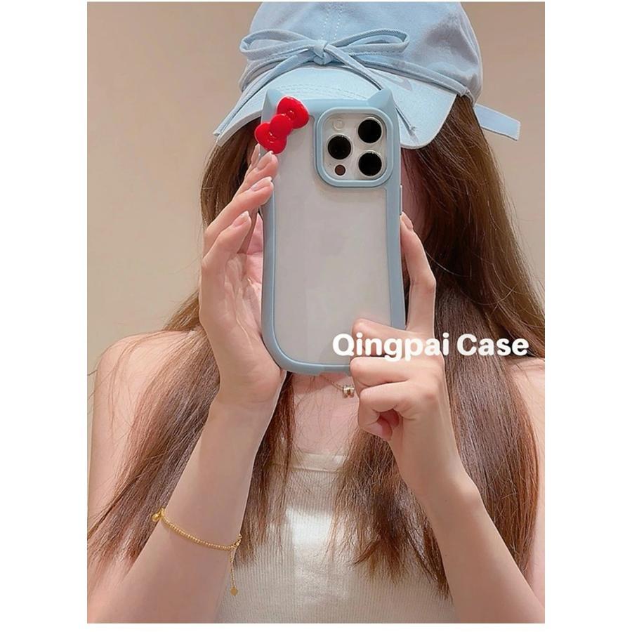 iphone17 ケース 韓国 猫耳 リボン付き iphone16e iphone16pro 16