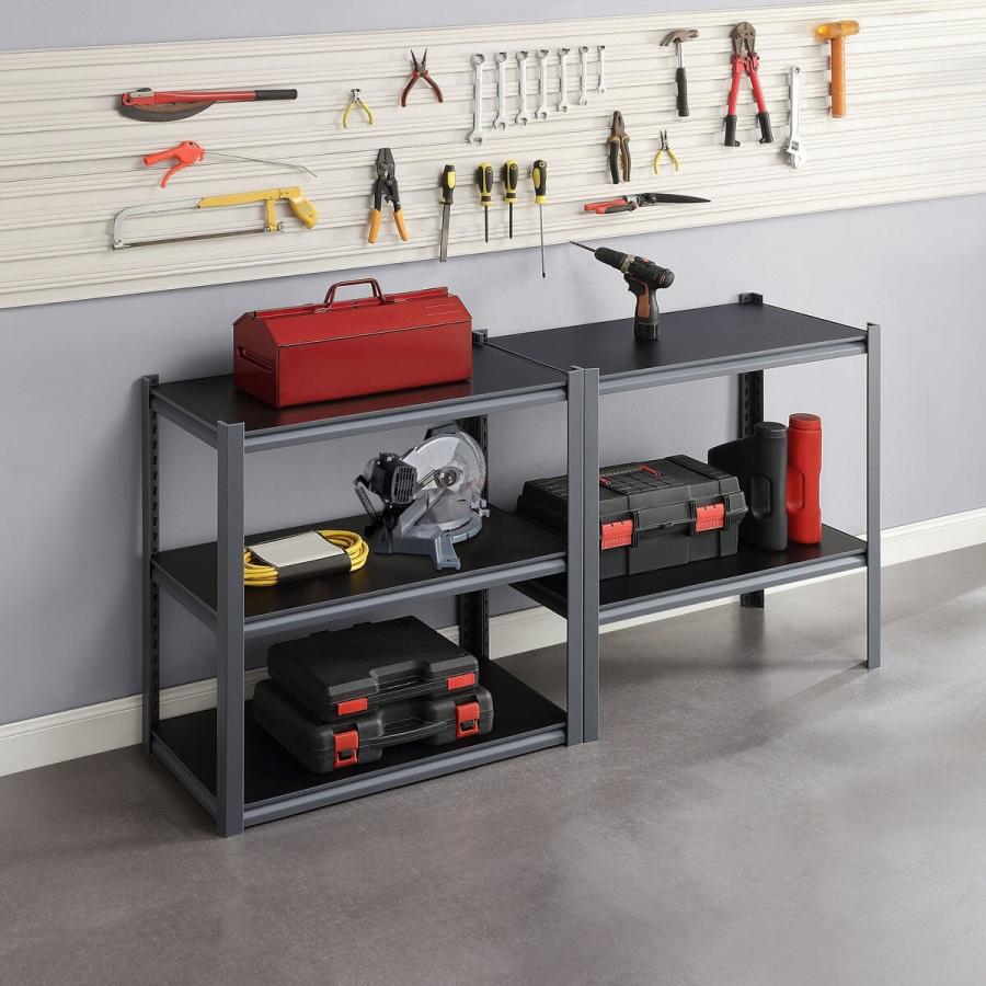 ゴリララック 5段収納スチールラック 183cm x 122cm x 46cm