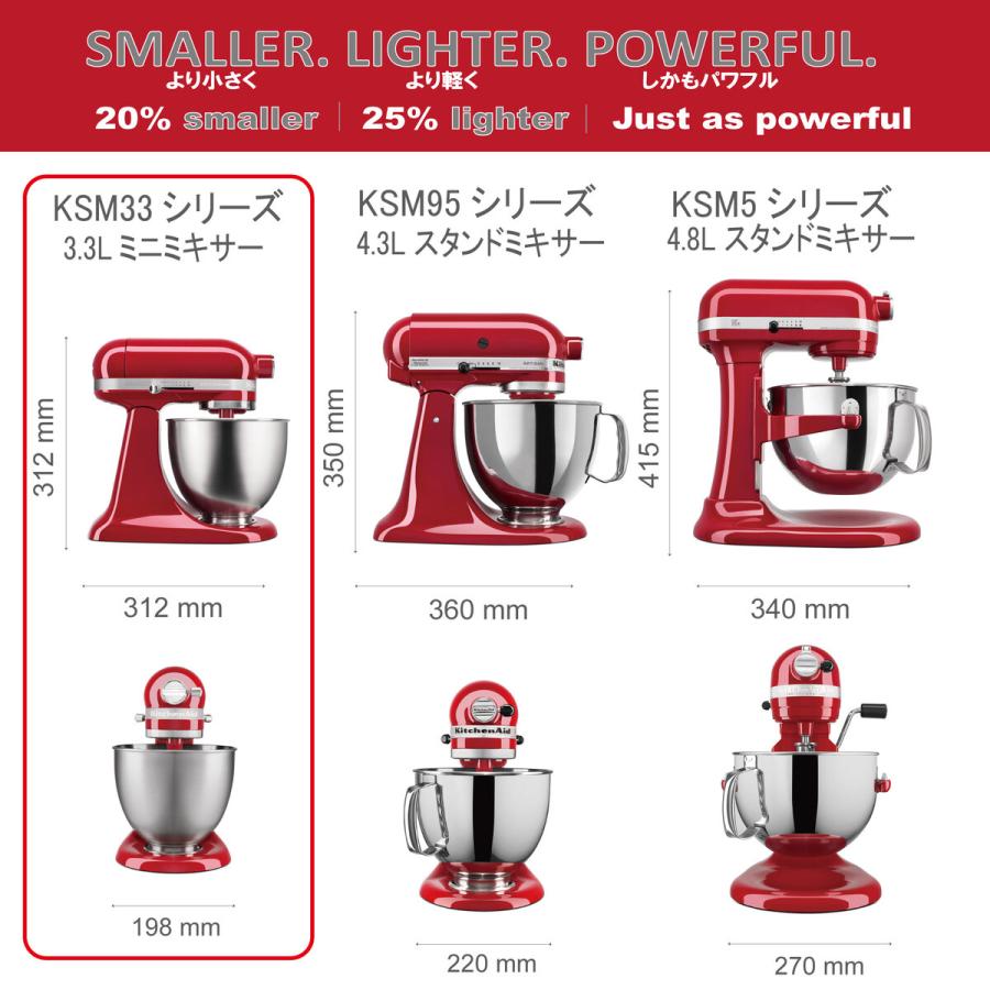 KitchenAid キッチンエイド アルチザン ミニ スタンドミキサー KitchenAid キッチンエイド アルチザン ミニ スタンドミキサー