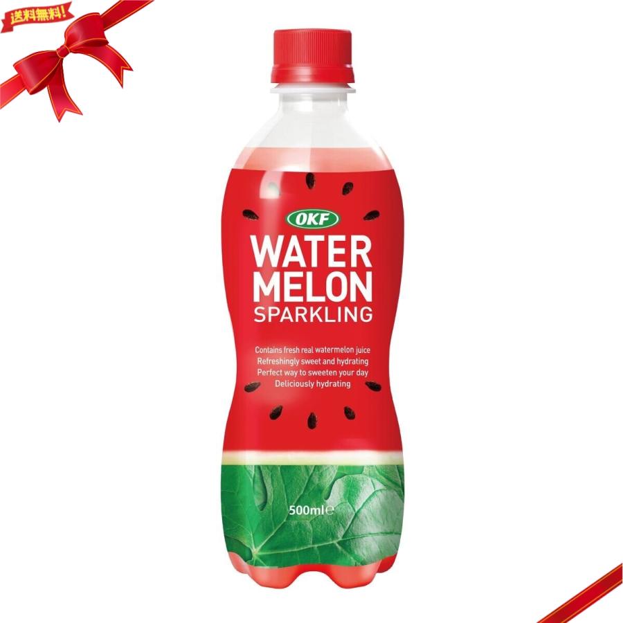 OKF スイカスパークリングジュース 500ml x 12本 okfsparkling500x12雑貨直販店ユートピア 通販