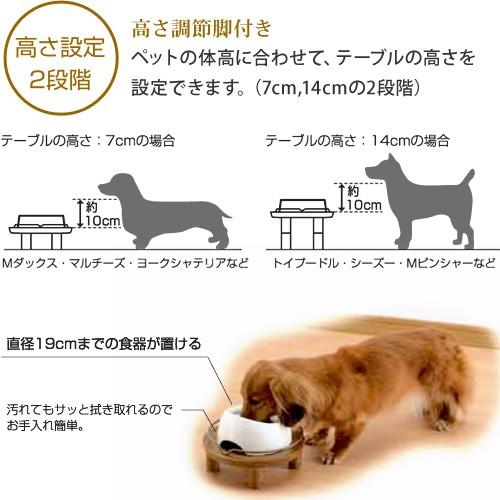 リッチェル ペット用木製テーブル シングル 犬用食器台 食器台 テーブル 犬用品 ペット用品 ユートピア 猫用品 フード専門店 通販 Yahoo ショッピング