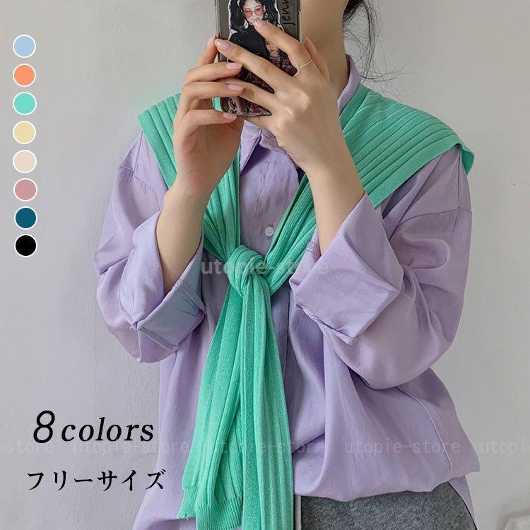 マフラー マント ケープ ストール 大判 秋冬 厚手 レディース 韓国風 肩掛け 暖かい 新作 おしゃれ コーデ 赤 白 黒 緑 青 紫 30代 40代 50代 8色 Utopie 通販 Yahoo ショッピング