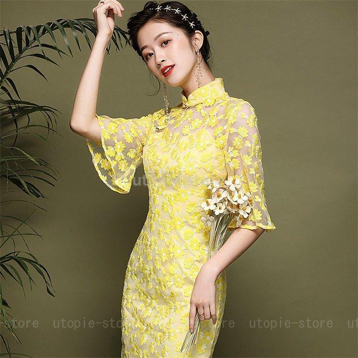 47 割引 一つ目の項目を先に選択してください 写真通り最終値下げ チャイナドレスロング結婚式ワンピース膝丈ドレスマキシ丈パーティー刺繍上品大きいサイ ワンピース ドレス レディース服 一つ目の項目を先に選択してください 写真通り Urbanfarminginstitute Org